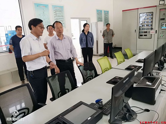 市國投公司黨委委員、紀(jì)檢書記田建明來我我公司調(diào)研
